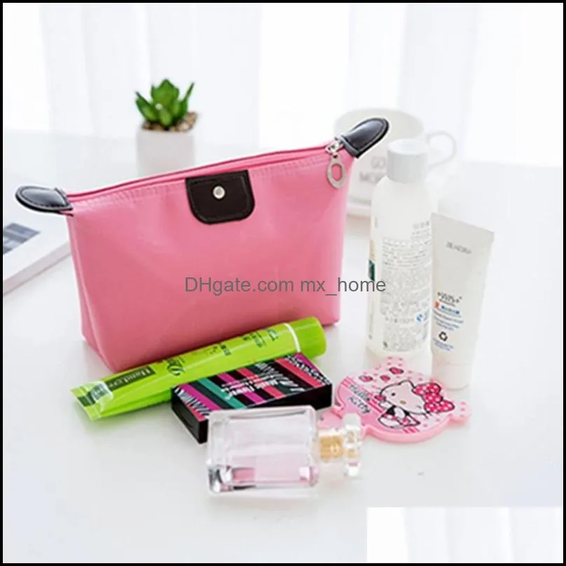 wholesale promotional women cosmetic bags multi-function makeup storage organizer ladies handbag nylon outdoor travel wash bag dh0399