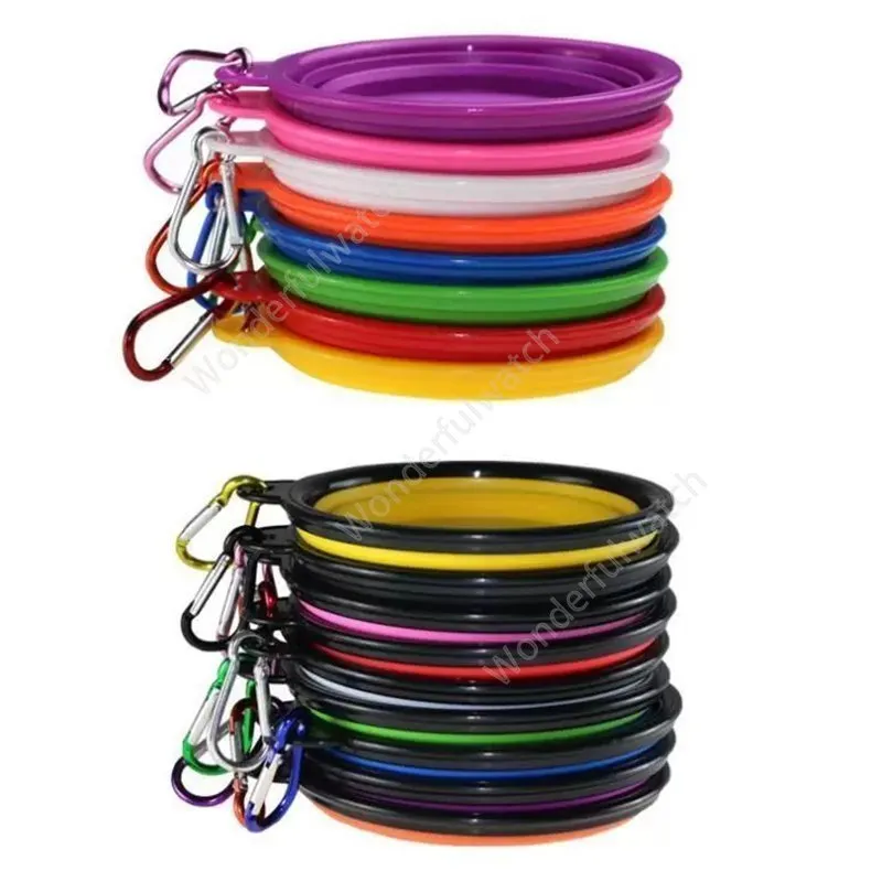 Pet Dog Rae Dunn Dog Bowls Folding Portable Dog Food Container Silicone Pet  Bowl Puppy Collapsible Rae Dunn Dog Bowls Pet Feeding Rae Dunn Dog Bowls  With Climbing Buckle Dh5783 From Meilee2022