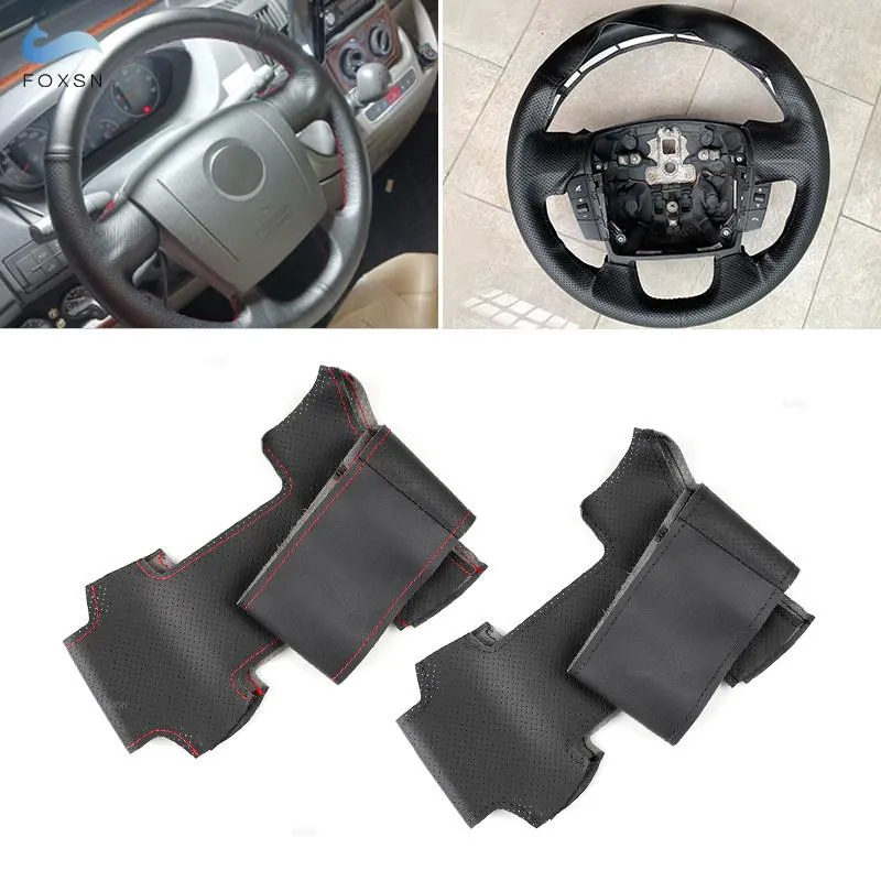 Steering Wheel Covers Soft Perforated Leather Cover For Ducato 2006