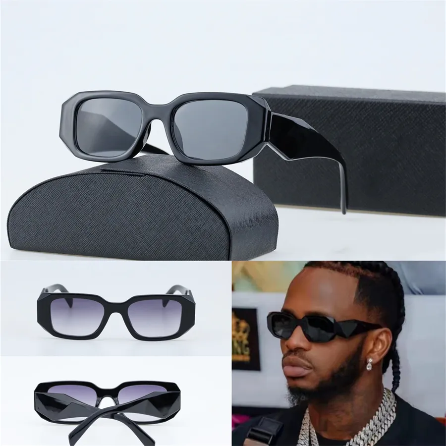 Designer de moda Óculos de sol Brand Goggle Beach Sun Glasses for Man Woman Luxury Eyewear Hight Quality 7 Color Opcional