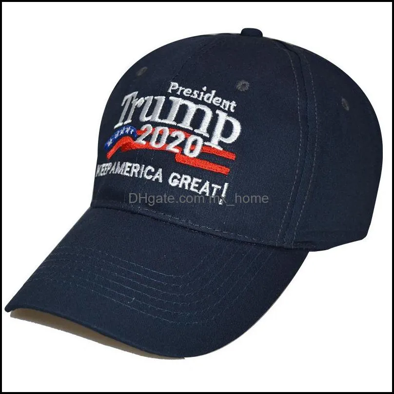 Donald Trump 2020 Baseball Hat Keep America Great Cotton Ball Cap Letter Embroidery Trump Hats Caps HHA802