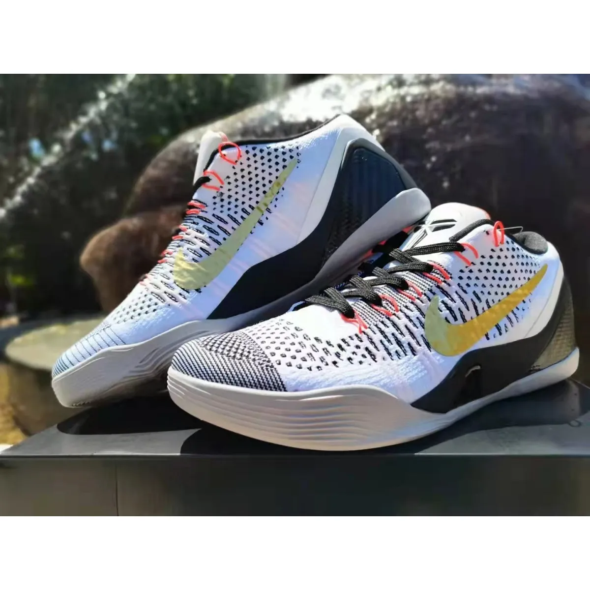 Mens KB9 mamba 9 elite low basketball shoes ZK9 Bryants 9s ix sneakers Gold medals Grey Easter Master Inspire What the tennis with287Z