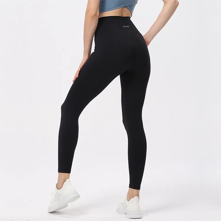 High Waisted Emma Chamberlain Yoga Pants For Women Solid Color