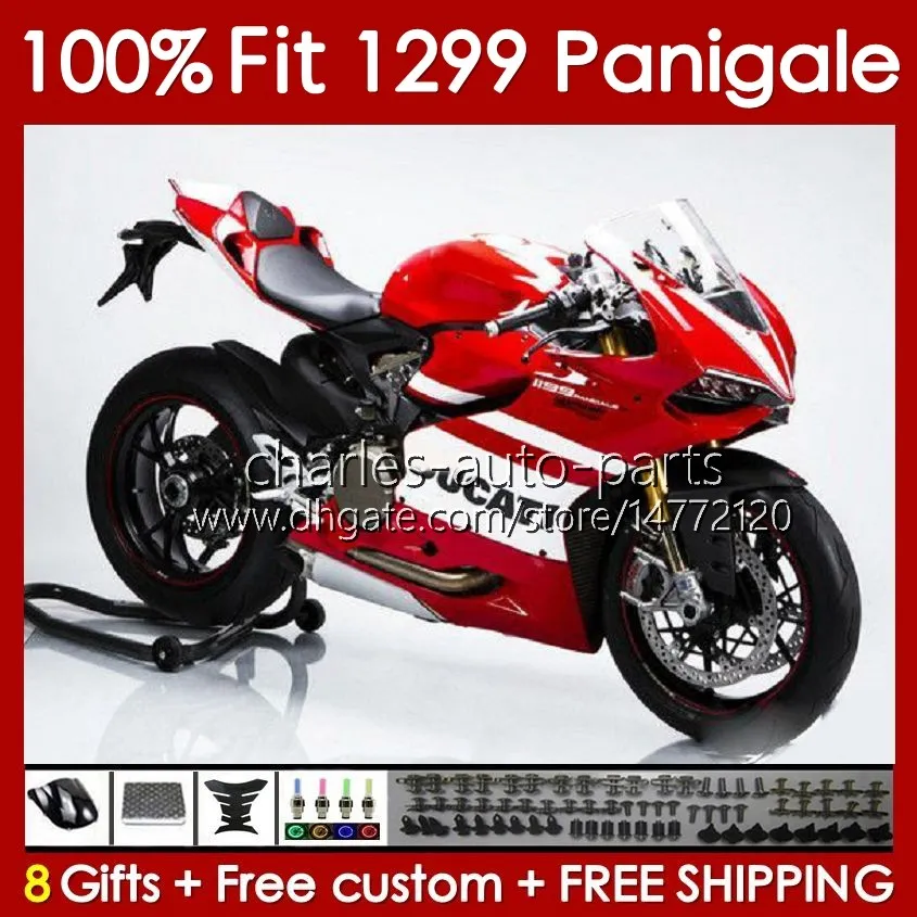 Spritzguss-Karosserie für DUCATI Panigale 959R 1299R 959S 1299S 2015–2018 Karosserie 140Nr