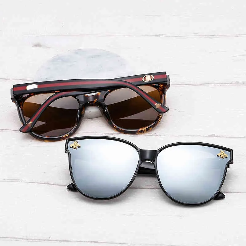 Modedesigner-Marken, neue polarisierte Herren-Sonnenbrille, UV400, hohe Qualität, für Damen und Herren, G-Familie, Little Bee, dreifarbig, Damen-Luxus-Katzenauge, vielseitige Brille 3025
