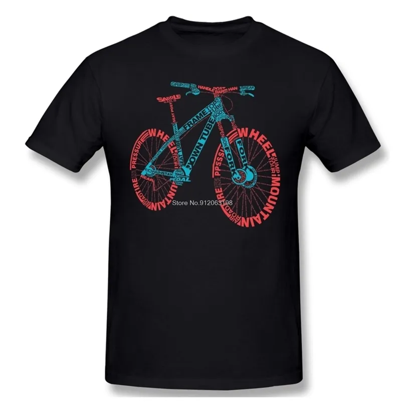 Rengoku topkwaliteit mannen kleding mountainbike fietsen t -shirt fiets geweldig shirt mode mode tees streetwear 220608