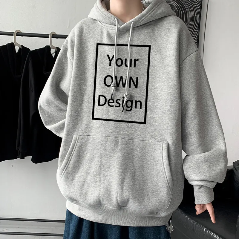 Diy Mens Custom Hoodies Cotton Pullover Fashion Hoodie 20 Gedrukt sweatshirt Oversized tracksuits unisex 220614