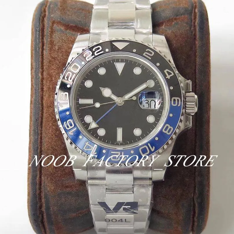 VRF Factory s Men 40mm Super 904L Steel Christmaing Giste Automatic Cal 3186 Movement Black Blue Ceramic Bezel Super Lu2027