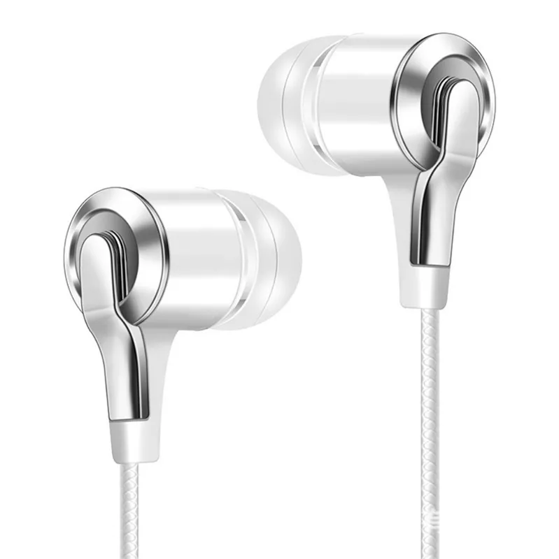 Mobile bekabelde hoofdtelefoon oortelefoon oortelefoons TWS -hoofdtelefoonversterkers in Ear 3.5 Sport Ear Buds Headset Mic Muziek Aarphones voor telefoons Xiaomi Huawei Samsung