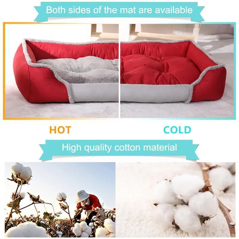 New-Large-Dog-House-Teddy-Kennel-Autumn-And-Winter-Warm-Dog-Bed-Pet-Nest-Cushion-Breathable