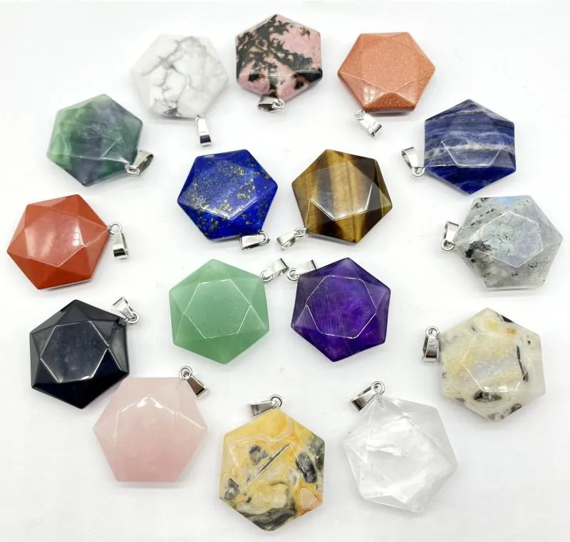 Amethyst Crystal Necklace Wholesale Natural Gemstone Quartz Crystal