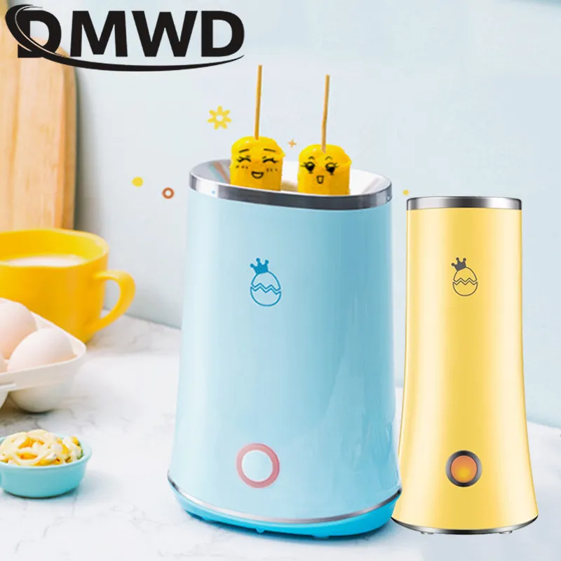 Automatic Rising Electric Egg Roll Maker Cup Breakfast Single Double Omelette Master Fried Eggs Sausage Roller Boiler Machine EU 220721