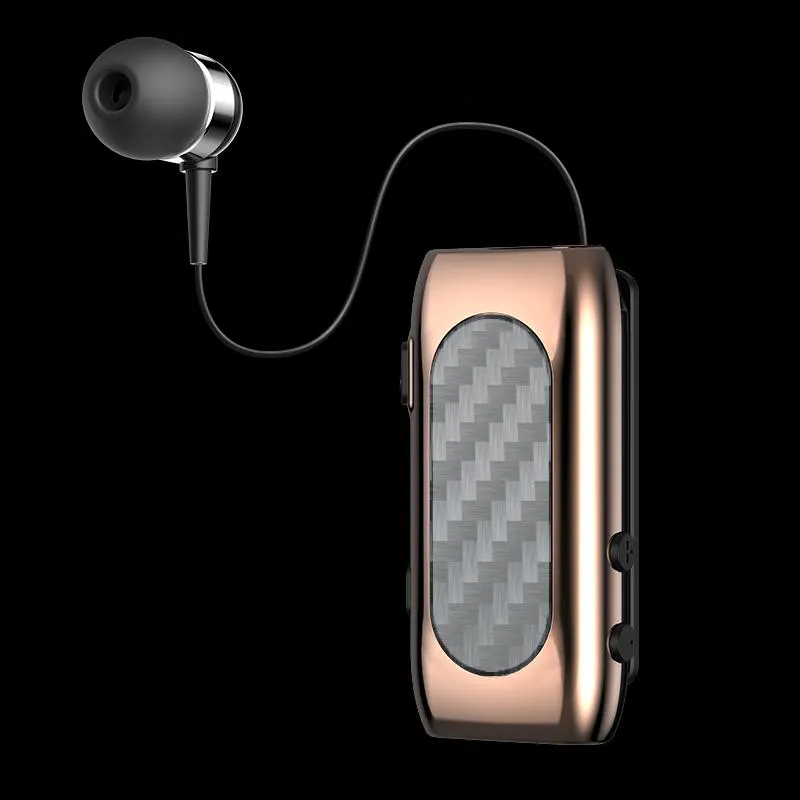 Headphones & Earphones Bluetooth 5.2 Clip Wireless Earphone Noise Reduction Wire Winder Single On Holder Lotus Headset Fast ChargingHeadphon