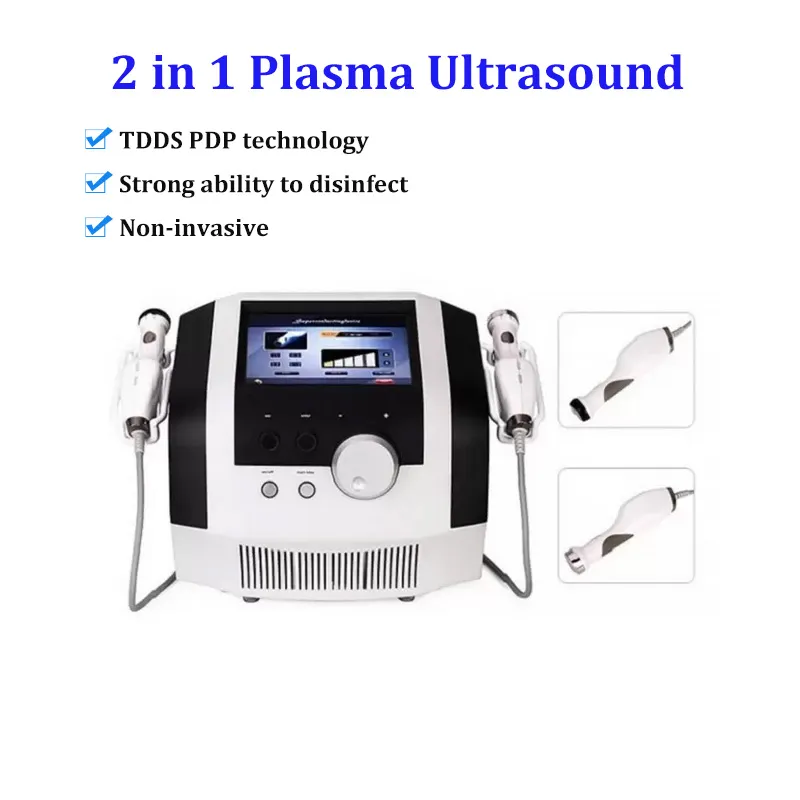 Stylo plasma 2 en 1, traitement ultrasonique de l'acné à l'ozone, plasma utilisé pour raffermir la peau et éliminer les taches