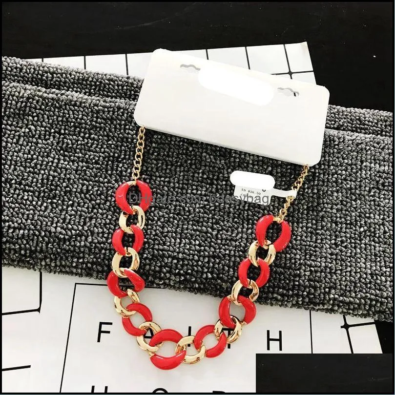 pendant necklaces beautiful red fashion mainstream goddess temperament clavicle chainelegant creative women`s necklace