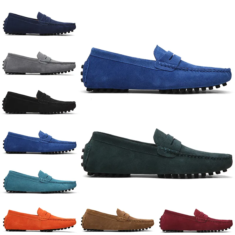 Nuevo diseñador mocasines zapatos casuales hombres des chaussures vestido zapatillas vintage triple negro verdes rojo azul zapatillas de deporte para hombre caminatas jogging 38-47 más barato GAI