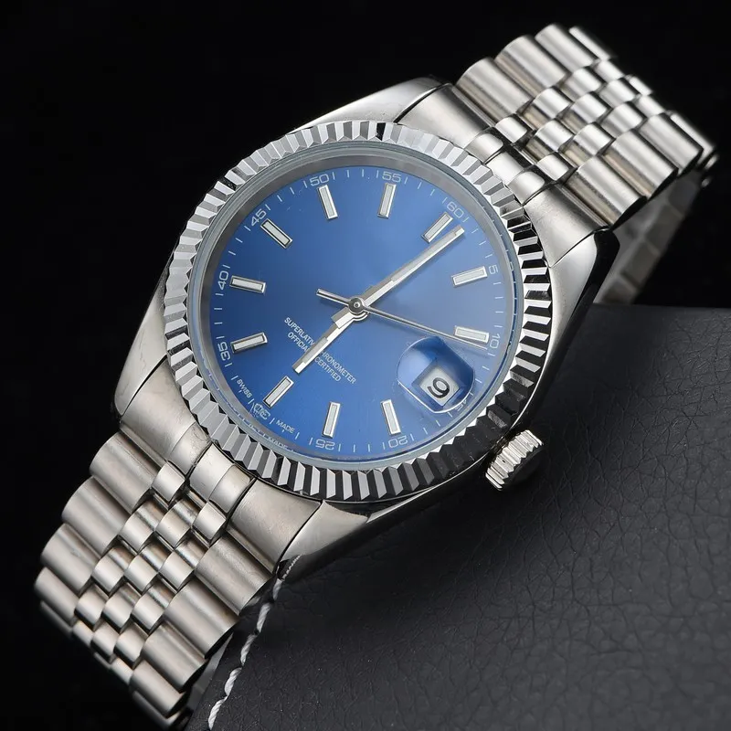 Mens Mechanical Watches 36/41MM Automatic Full Stainless steel Luminous Waterproof 28/31MM Quartz Women Watch Couples Style Classic Wristwatches montre de luxe c5