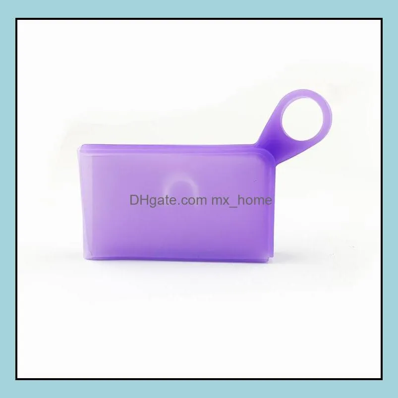 new pattern mask container silicone storage box face masks case dust proof multifunctional hygienic hot sale sn3289