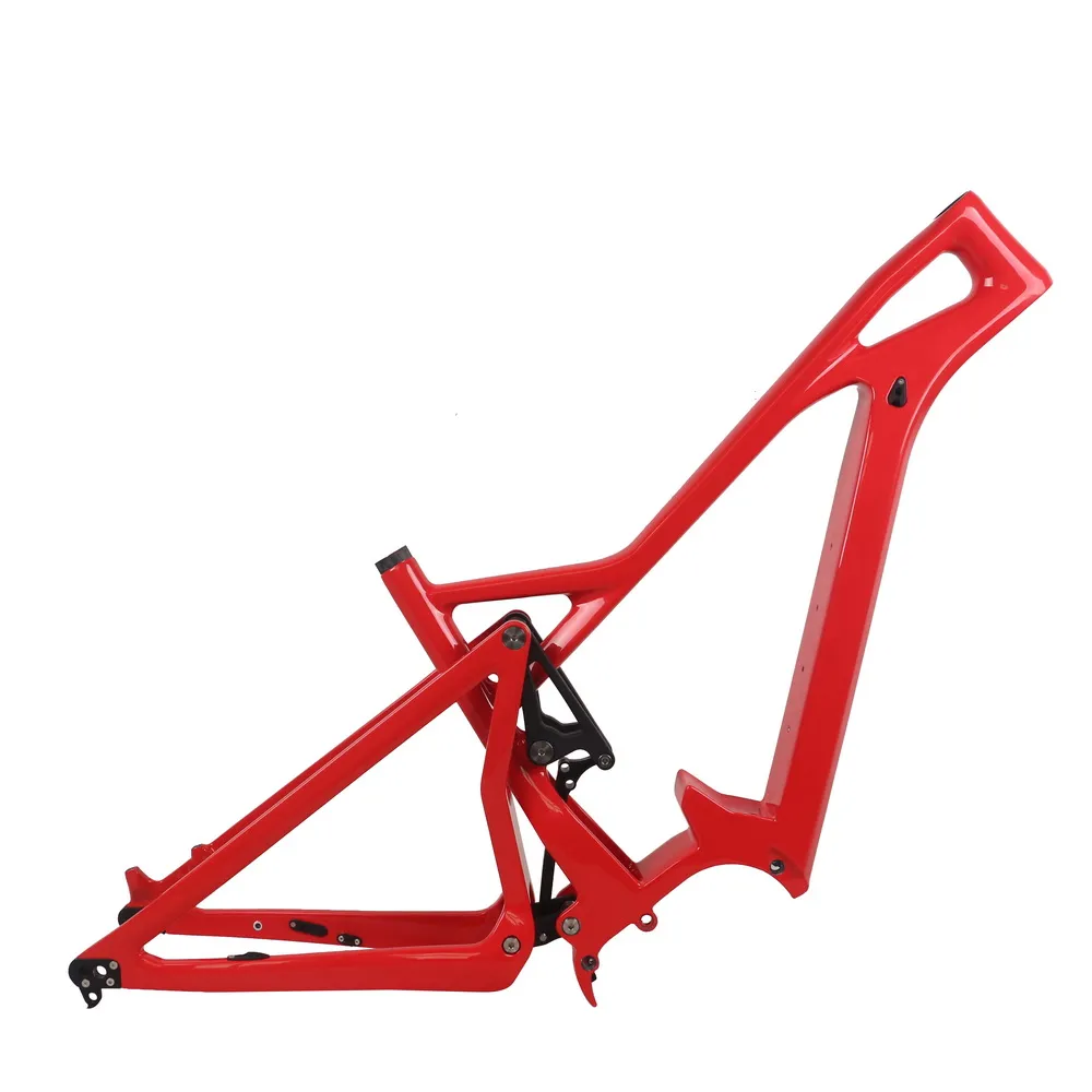 27.5er Suspension Carbon E-Bike bike Frame E23 Custom Paint G510 M620 Motor Compatible with 48V-14AH Battery