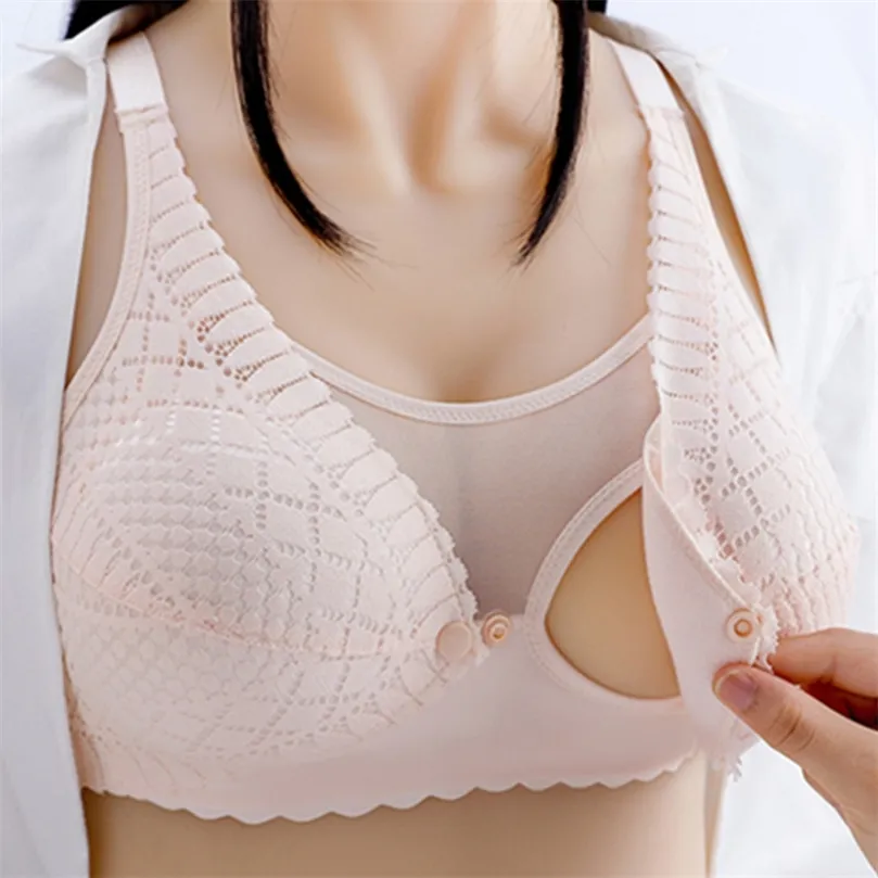 Reggiseni per allattamento Reggiseno per allattamento premaman per l'alimentazione Intimo Sujetador Abbigliamento per donne incinte Soutien Gorge Allaitement 220621