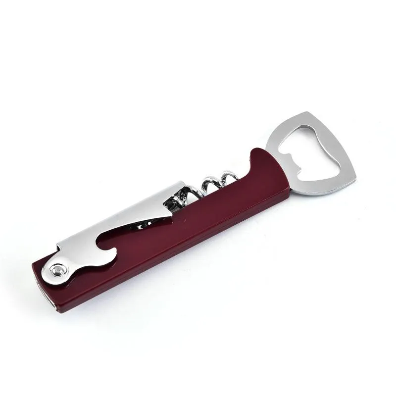 Professional Corkscrew Wine Opener Corkscrew with Wood Handle Waiters Wine Bottle Opener bar tools 4 styles DH8765