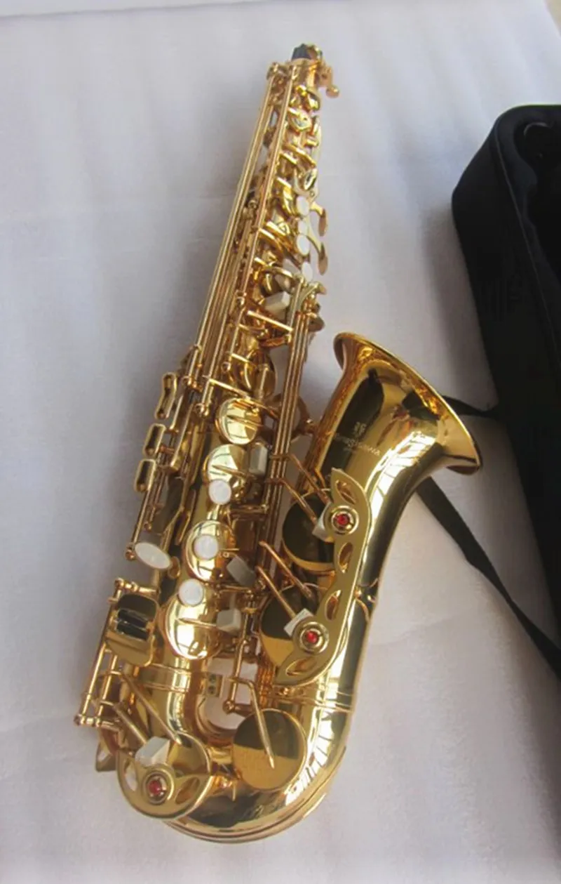 Saxofón Alto japonés Yanagis A-992, saxofón profesional chapado en GoldKey con estuche para boquilla y accesorios, nuevo