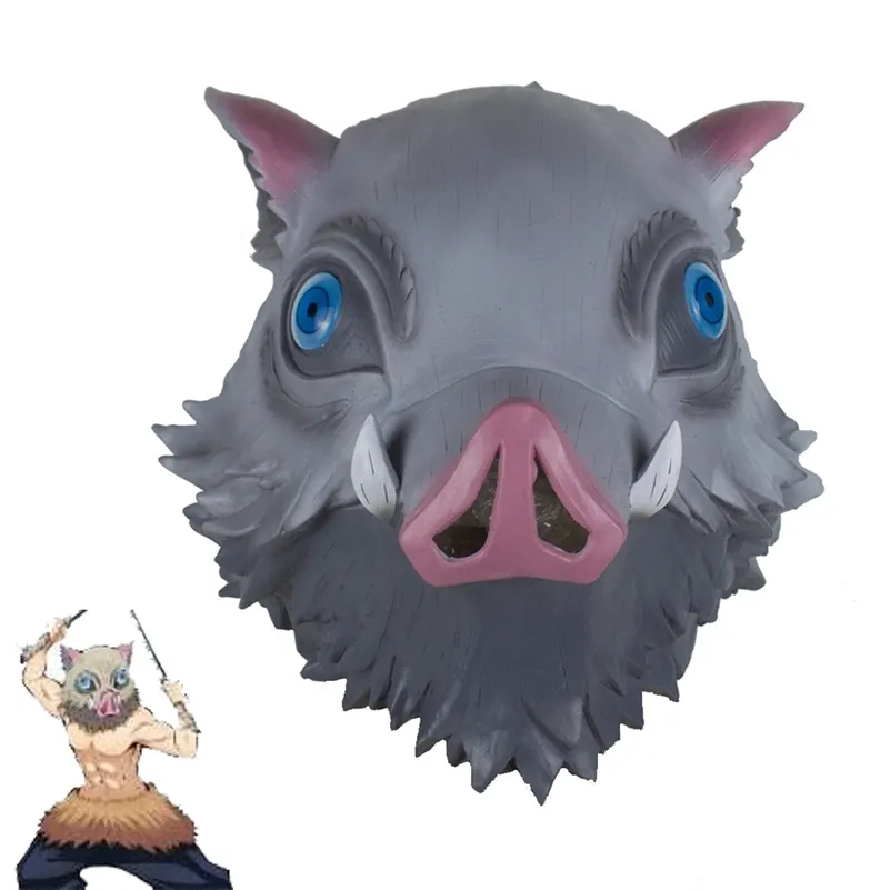 パーティーマスクdemon slayer kimetsu no yaiba cosplay hashibira inosuke mask wildbo 220823