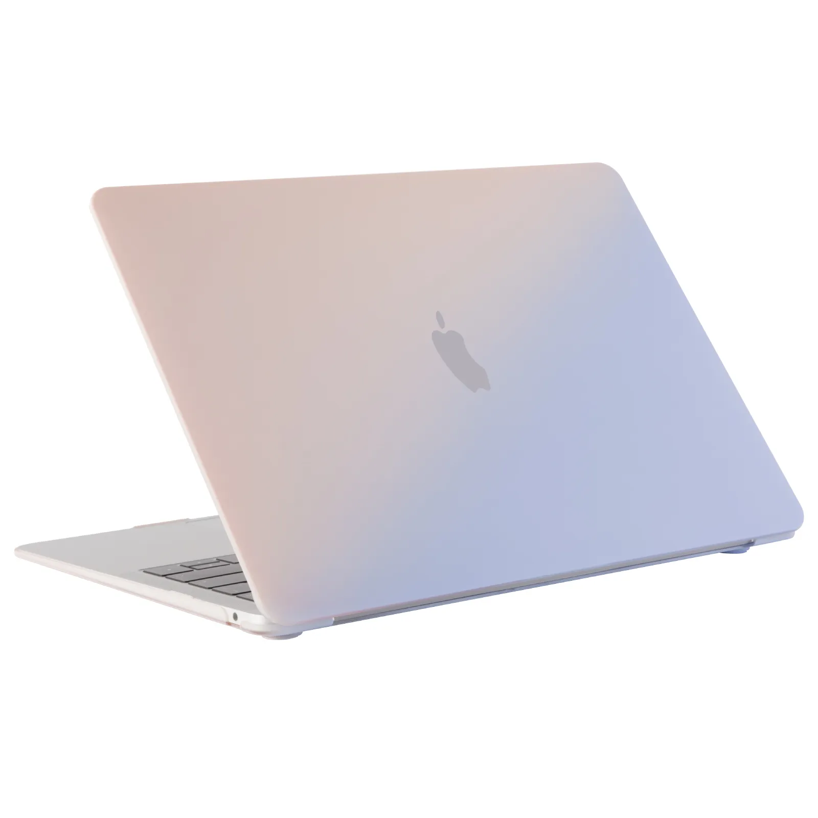 Custodia protettiva per laptop per MacBook Air 13'' 13,3 pollici A1932/A2179/A2337 Custodia rigida in plastica liscia color crema