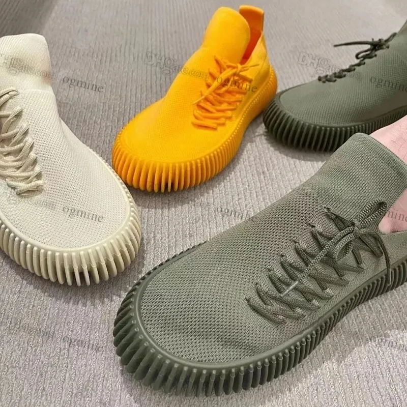 Logo Tech Lace-up Sneakers