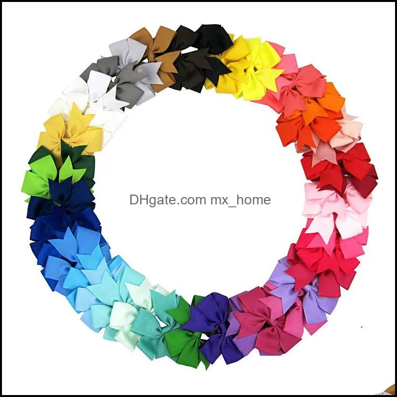 Multicolors Choose Cute color Hair Bows Hair Pin for Baby Kids Girls Children Baby Barrettes 1000pcs Free Send