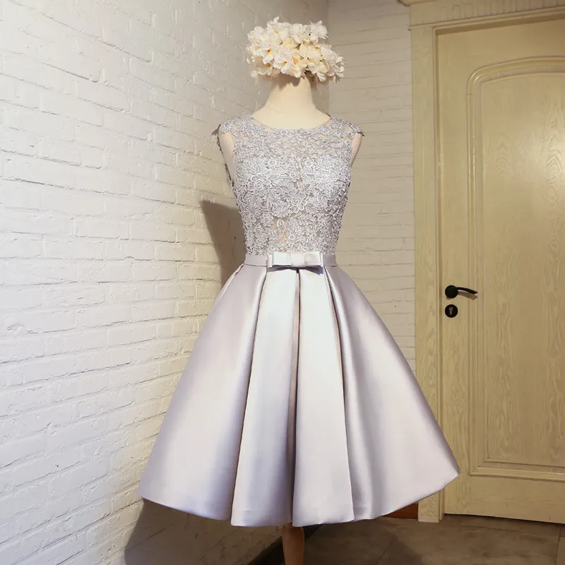 Vestidos con encaje cortos best sale juveniles