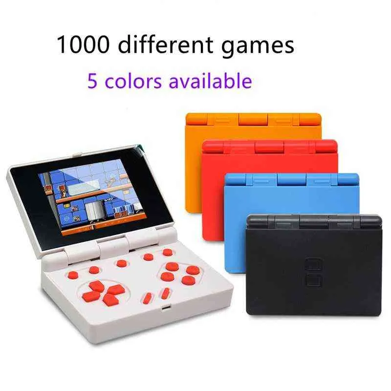 Ewwke Mini 8bit Video Game Console встроенная 1000 Classic Games Portable Retro Handheld Game Console 3,0-дюймовый экран для детей H220426