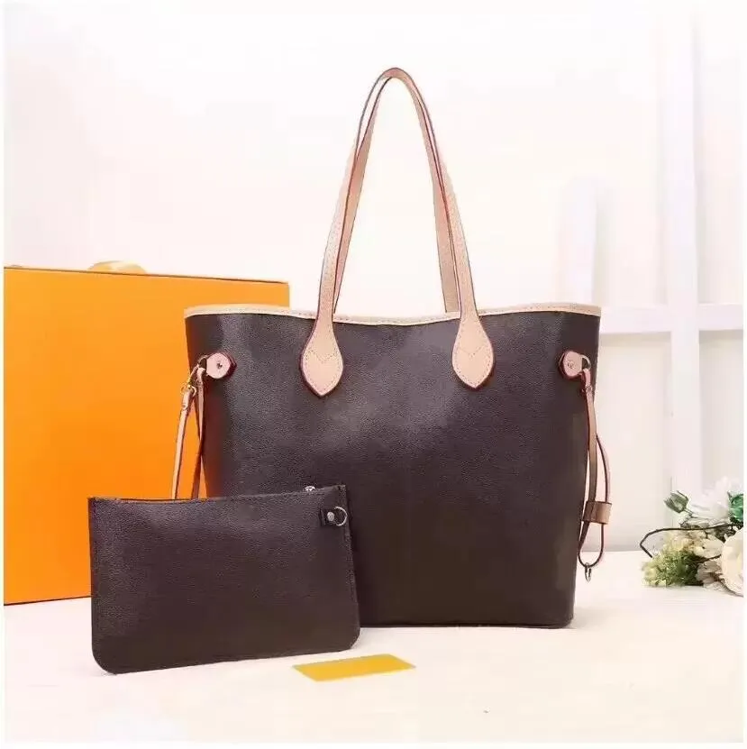 Clássico Saco Bolsa Bolsa Feminina Couro Genuíno Compras Bolsas de Ombro Bolsa Senhora Crossbody Bolsa Tote M45685 M40157