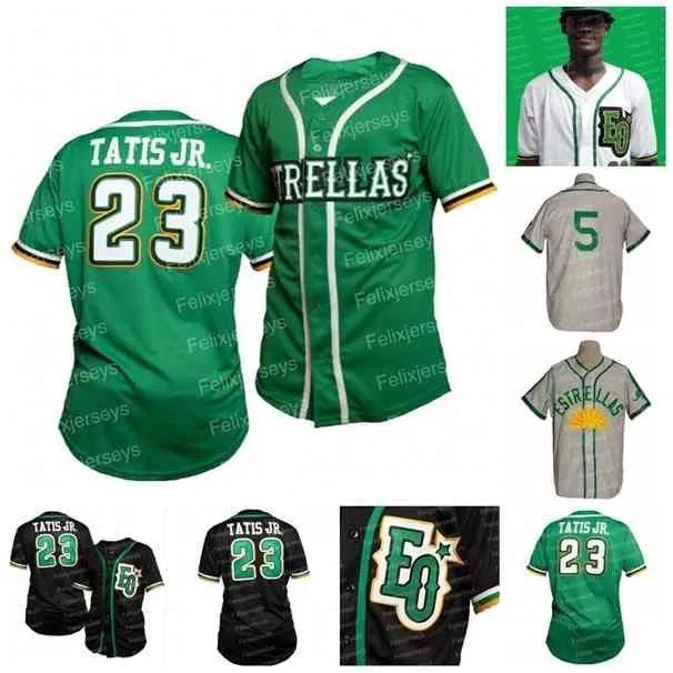 Xflsp 23 Fernando Tatis Jr. 22 Miguel Sano Estrellas Orientales Jersey 1953 Road LIDOM Dominican Baseball Team Custom For Mens Womens Youth Double