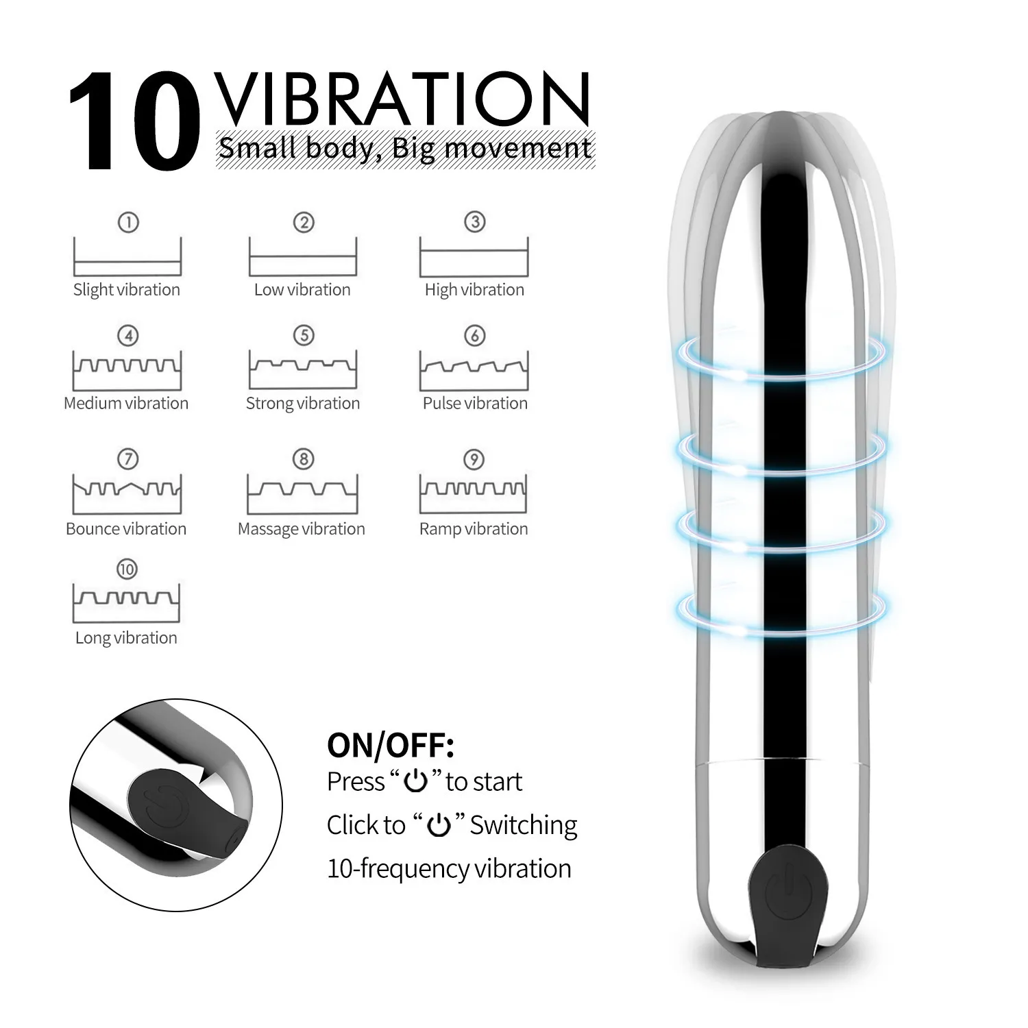 how long does bullet vibrator take to charge Super Shaking Explosion Big Bullet Vibrator Pink main image 1