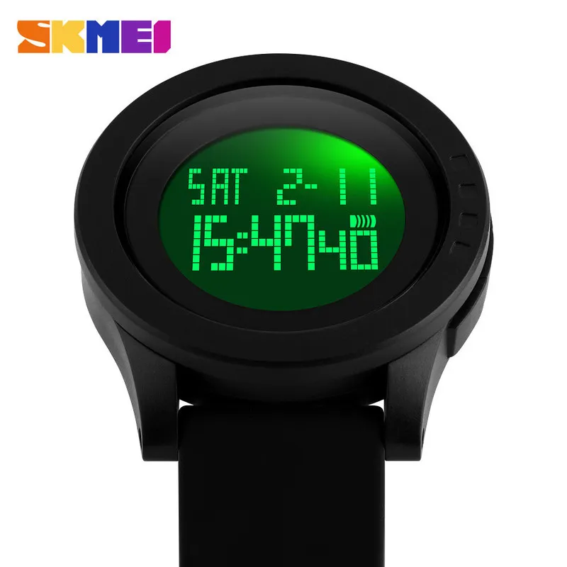 Skmei Brand Watch Men Military Sports Horloges Fashion Silicone Waterproof LED Digital Watch voor Men Clock Man Relogio Masculino 220623