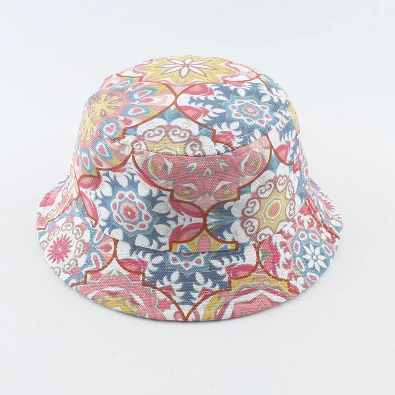 Bérets Chapeau de seau vintage pour enfants Protection solaire d'été Bébé garçon fille Panama Casquettes de plage de voyage en plein air