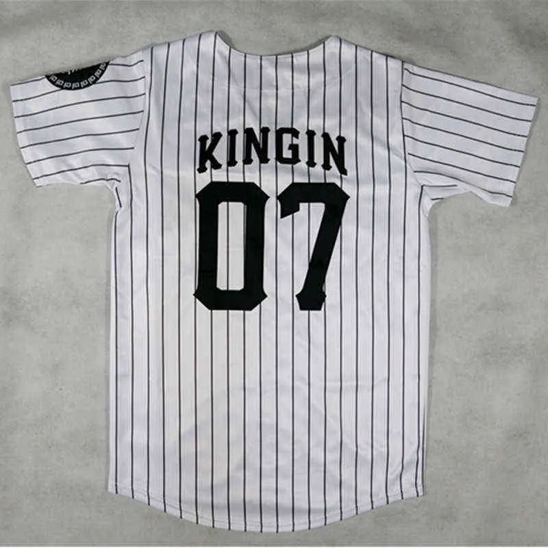 Last Kings Kingin LK 07 Baseball Trikot Yankees 100 Stitched White Fast Shipping By Xflsp From Xflsports 13.37 DHgate.Com