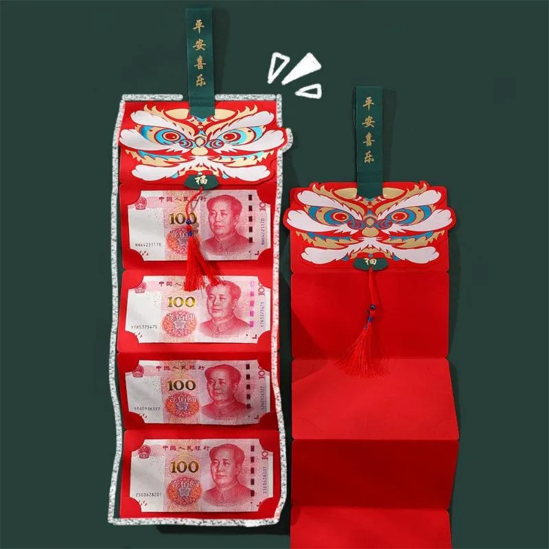 Gift Wrap Creative Year Cadeaux Tiger Chine