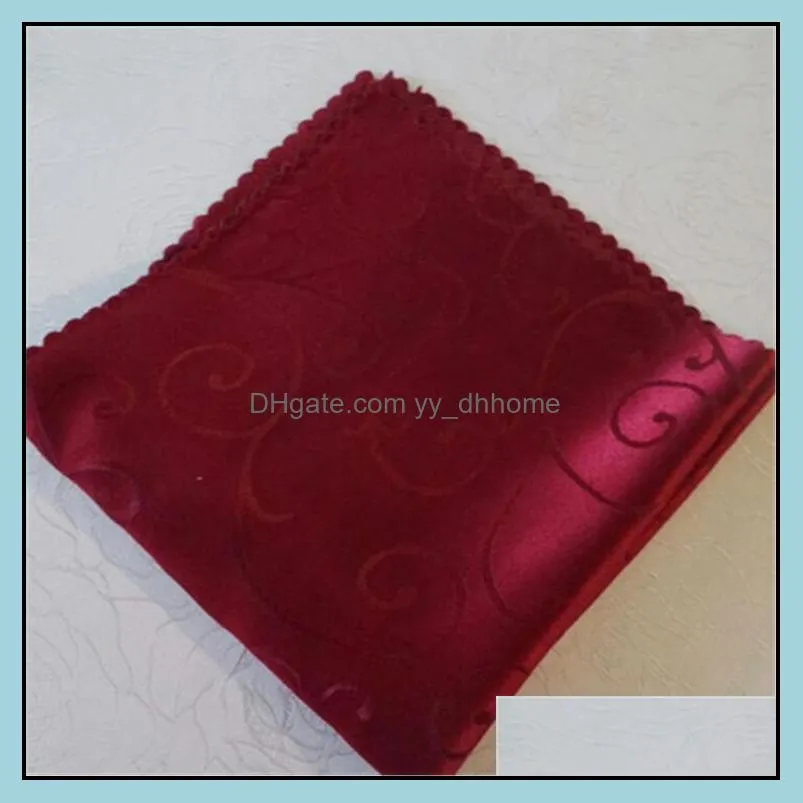 more colors wedding napkins folding napkins square printed napkins 48*48cm wholesale for table decoration on promotion