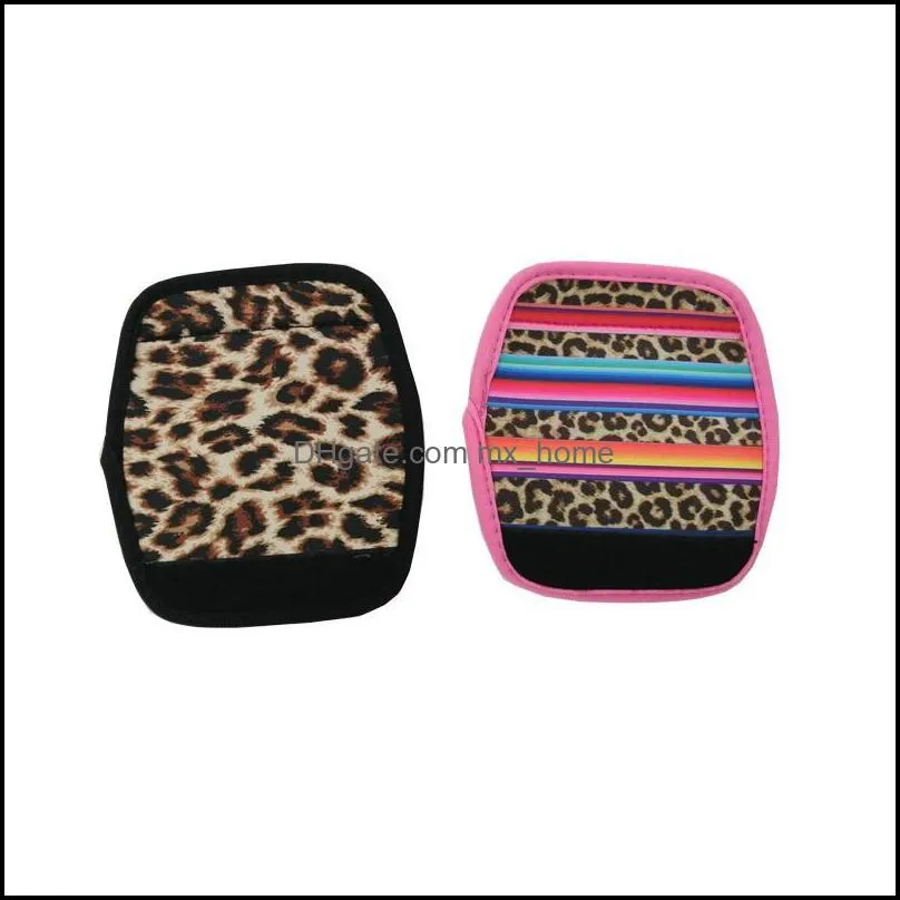 neotravelgrip travel luggage handle wrap carry on suitcase unique luggage identifiers leopard, sunflower pattern pad11929