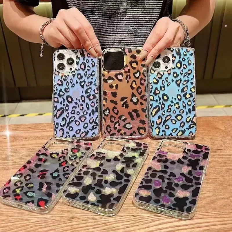 نمط جديد ملون Tigroid Leopard Case لـ iPhone 13Promax 12 11 7/8p XR Shell