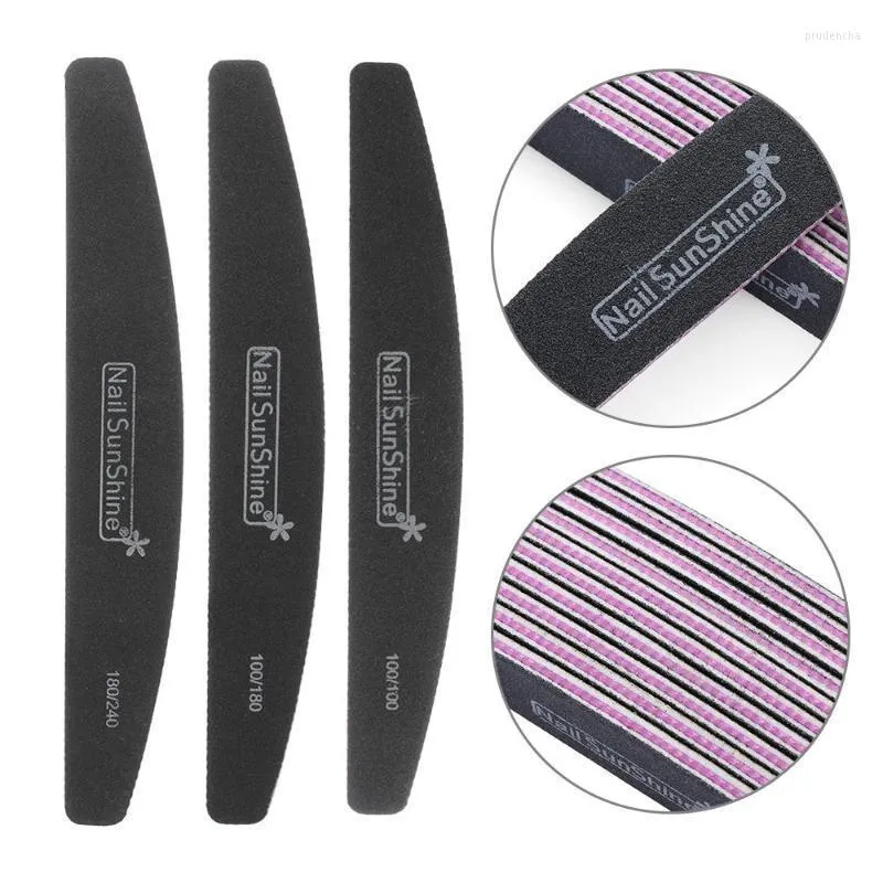 Nail Files Portable Beauty Tools Professional Double Sided Care Manicure Sanding Buffer Prud22