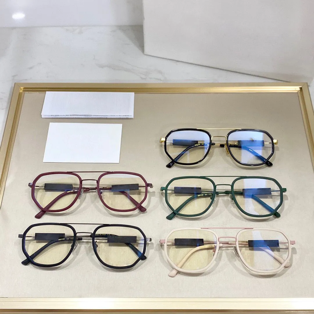 Uomini e donne Montature per occhiali Montature per occhiali Montatura per occhiali Lenti trasparenti Uomo e donna 0118 Ultima moda di vendita Ripristino di modi antichi Oculos De Grau Con scatola