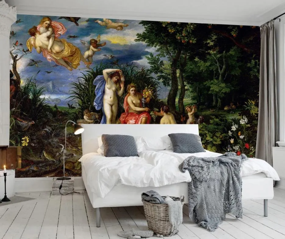 3 dの壁紙壁画の立体視図のためのリビングルームの寝室のテレビの背景の装飾絵画写真壁紙の壁Pegatinas de Pared