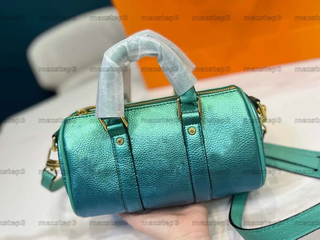 Speedy Designers Handbags Boston Bags Nano Keepall Xs Totes Women Mens Embossed Floral Letters Shoulder Bag Mini Portable Travel Shopping Bag Charming Color