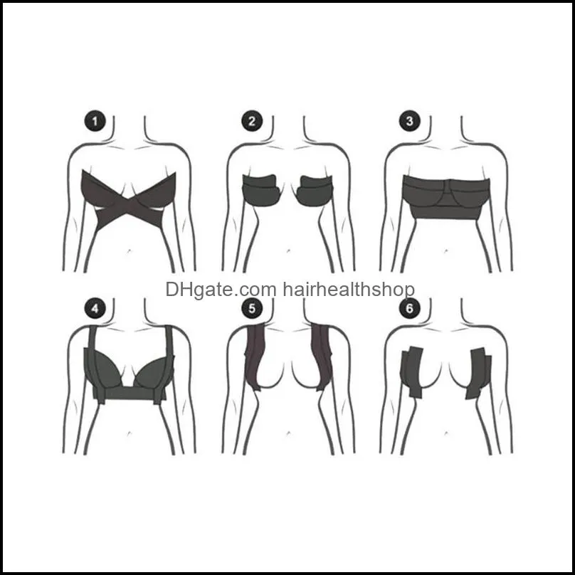 female breast bust shaper tape nipple can be cut nipple invisible bra stretch cloth nipple bra