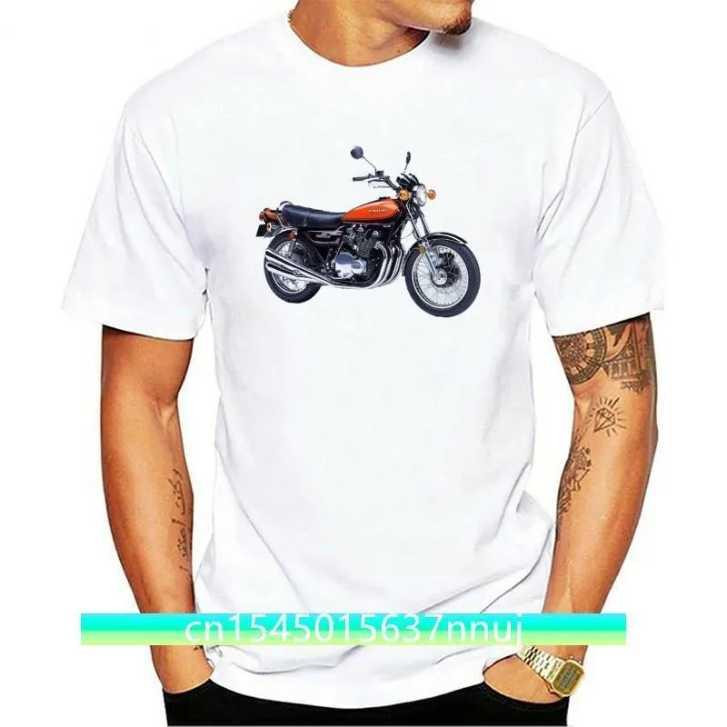 Odzież marki mody Japan Z1 900 1973 Vintage Image Motorcycle Tshirt 220702