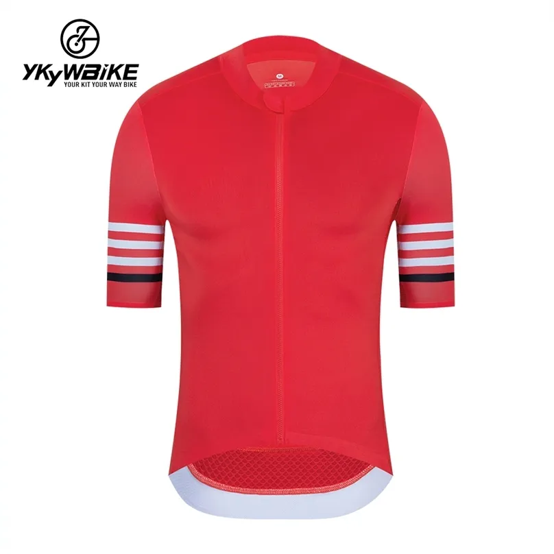Jersey de ciclismo Ykywbike Lightweight Pro Aero Race Fit Sumrve Summer Motocross Mountain Bike Road Bicycle Tops 220614