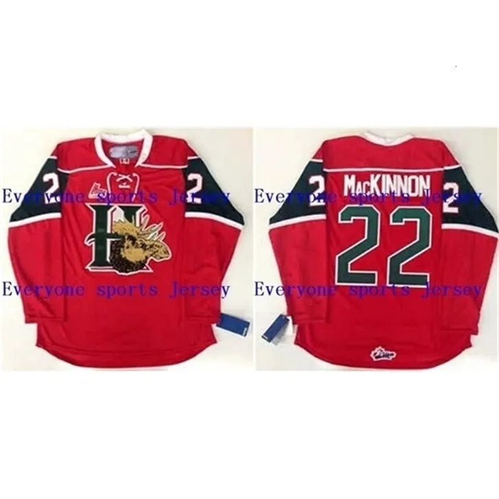 Chen37 C26 Nik1 2016 New 22 Nathan MACKINNON Halifax Mooseheads Jersey